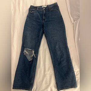Ankle Straight Ultra High Rise Abercrombie Jeans